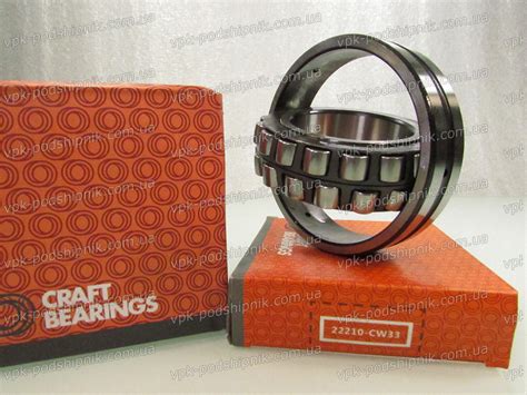 Подшипник 22210 CW33 CRAFT 50х90х23 Купить Цена 330 в Украине