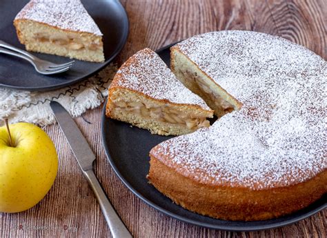 Torta Morbida Ripiena Di Mele Ricetta Torta Versata Alle Mele