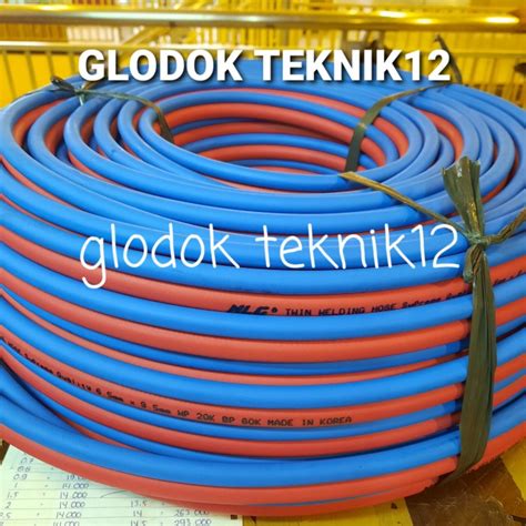 Jual SELANG LAS BLENDER NLG SELANG DOUBLE NLG TWIN WELDING HOSE NLG