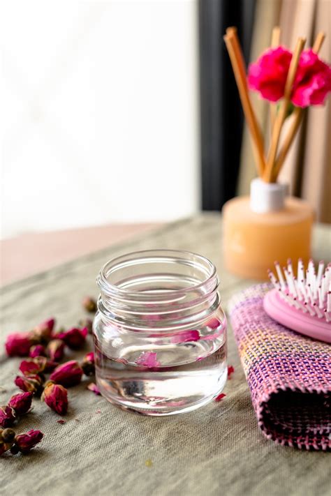 DIY Rosewater Hair Perfume + The Benefits of Rosewater for Hair Growth