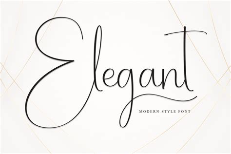 Elegant Font By Andikastudio · Creative Fabrica