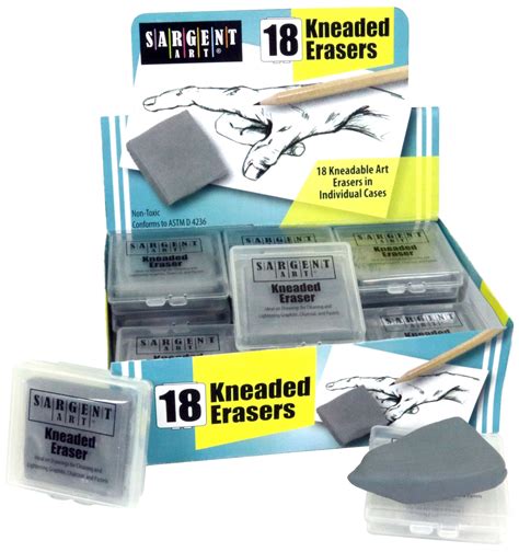 Wholesale Sargent Art Kneadable Eraser 20 Count 18 Piece