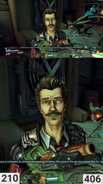 Borderlands 3 Rhys Pulling Off Mustache Youtube