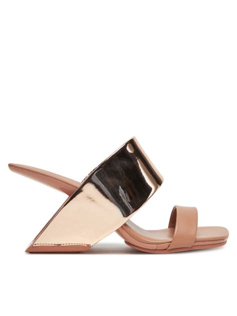 Pantoletten United Nude Loop Hi Rosa Eschuhe De