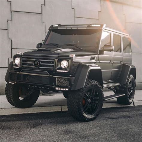 Mercedes Benz Gclass On Instagram Brabus 4x4 Squared What Do You