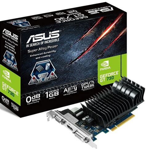 Asus Geforce Gt Silent Gt Sl Gd Brk Gb Ddr Vga Dvi Hdmi