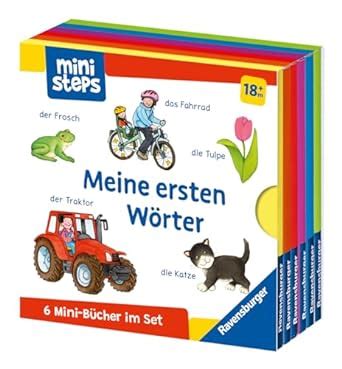 Amazon Fr Ministeps Mein Erster B Cher W Rfel Meine Ersten W Rter