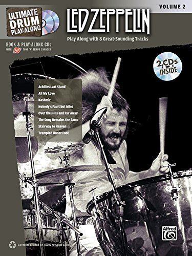 Ultimate Drum Play Along Led Zeppelin Vol 2 Authentic Drum Book 2