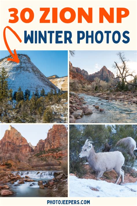 Zion National Park Winter Photos + Travel Tips - PhotoJeepers