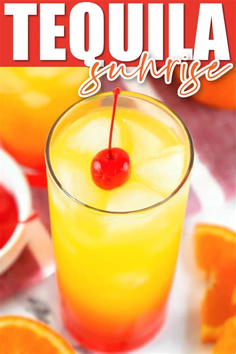 Tequila Sunrise Recipe Artofit