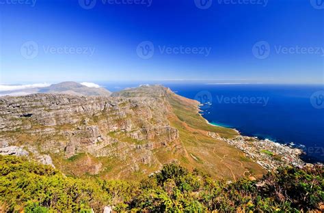 Table Mountain in Cape Town 16671957 Stock Photo at Vecteezy