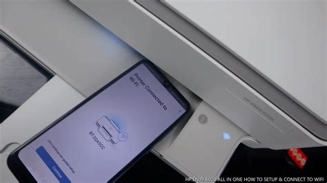 Hp Envy 6020 All In One How To Setup And Connect To Wifi Youtube