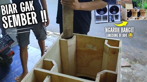 Mengatasi Suara Glerr Nya Sember Pada Subwoofer Planar 15 Brewog