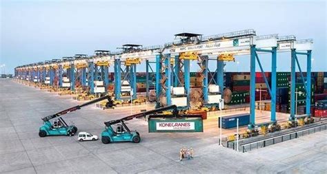 Konecranes Wins Khalifa Port Automated Stacking Crane Asc Project