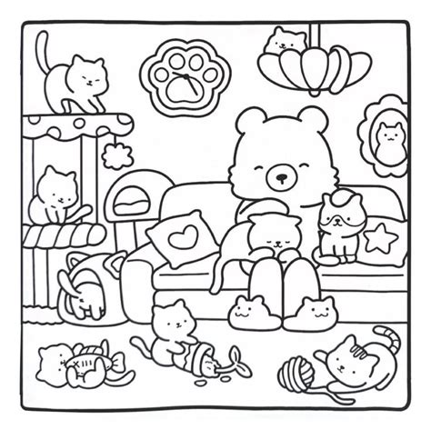 Cozy Friends 4 Coloring Book Em Jogos Online Wx Coloring Books