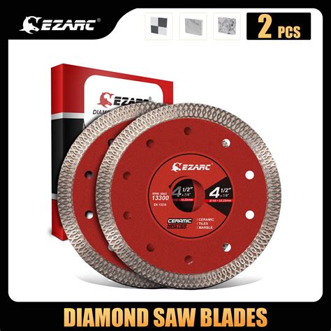 Ezarc Inch Diamond Blade Super Thin Diamond Saw Blades For Angle