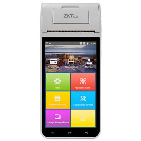 Zkteco Zkh All In One Smart Android Handheld Pos Price In Bangladesh