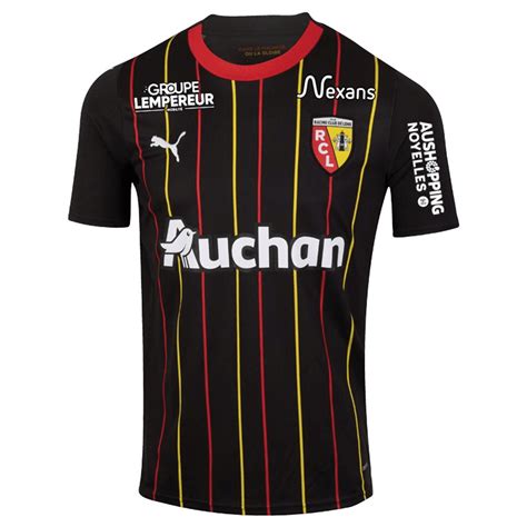 Rc Lens Soccer Jersey Replica Away 202324 Mens Player Version