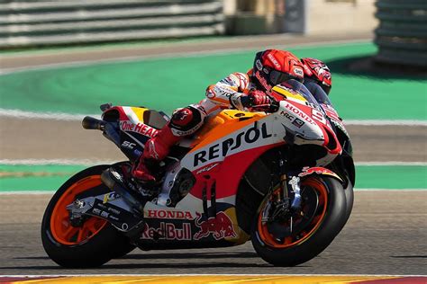 Marquez Felt Ready To Fight In Aragon Motogp Race Before Lap One Chaos