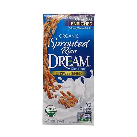 Organic Sprouted Unsweetened Rice Drink Fl Oz At Whole Foods Market