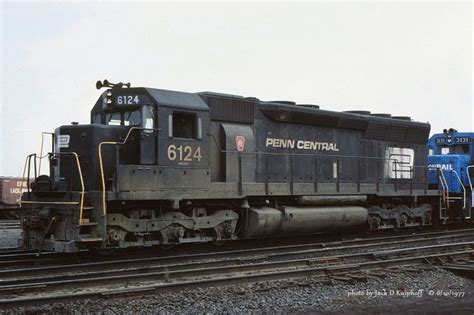 PC 6124 SD45 Croxton NJ 6 10 1977 Railroad Photography Railroad