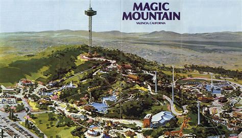 Vintage Disneyland Tickets: Magic Mountain Construction Photo's 1968 - Before and After - Part 1