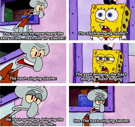 Spongebob Hash Slinging Slasher Story