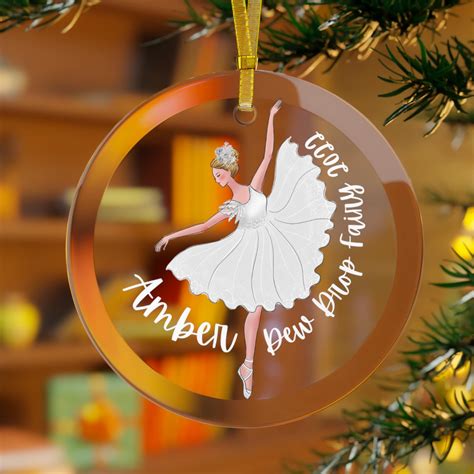 Dew Drop Ornament, Sugar Plum Fairy Ornament, Nutcracker Ornament
