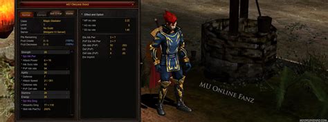 Magic Gladiator Character Guide Mu Online Fanz