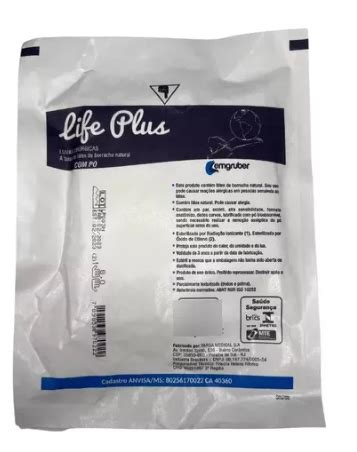 Luva Cirurgica Life Plus Esteril C Par Lemgruber Dental