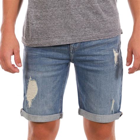 Short En Jeans Bleu Homme Paname Brothers Bony Espace Des Marques