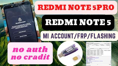 Redmi Note Mi Acount Remove Redmi Note Pro Frp Flashing Without