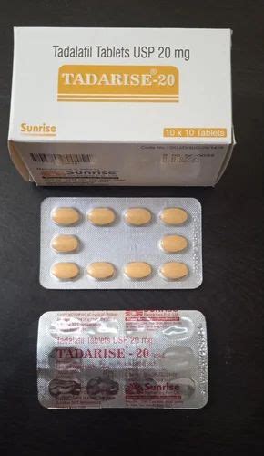 Tadarise Strong Mg Tadalafil Tablets At Rs Strip Tadalafil