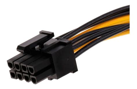 Cabo Adaptador Pci express 6 Pinos Alimenta Placa De Vídeo