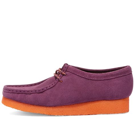 Clarks Originals Wallabee Colour Contrast Purple Combi | END. (US)