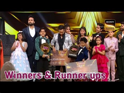 Superstar Singer 3 Grand Finale Winner And Runner Ups Big