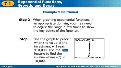 7 1 Exponential Functions Growth And Decay Exponential