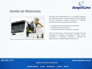 Gerenciamento De Frotas E Transportes Ppt