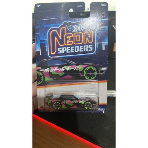 Jual Hot Wheels Mazda RX Drift Hitam Neon Speeders Hotwheels Shopee Indonesia