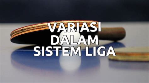 Sistem Pertandingan Kalah Mati Liga YouTube