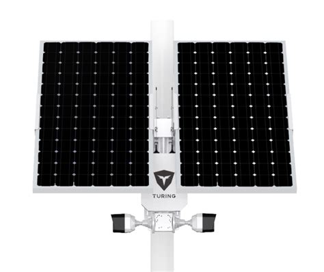 Turing Solarshield All In One Outdoor Remote Solar Powered Video