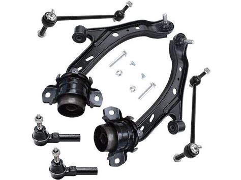 Front Control Arm Sway Bar Link Tie Rod Kit For 05 10 Ford Mustang GT