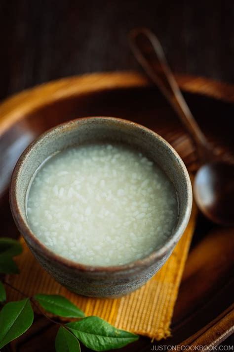 Amazake Fermented Japanese Rice Drink Just One Cookbook Recipe