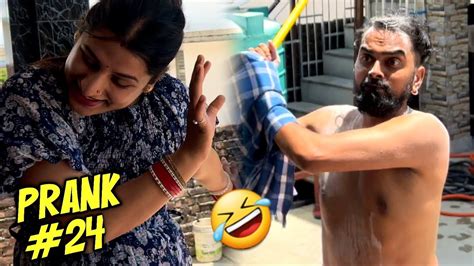 Super Extreme 24 Hours 24 Pranks Revenge 🤣🤣 Husband Shocked Wife