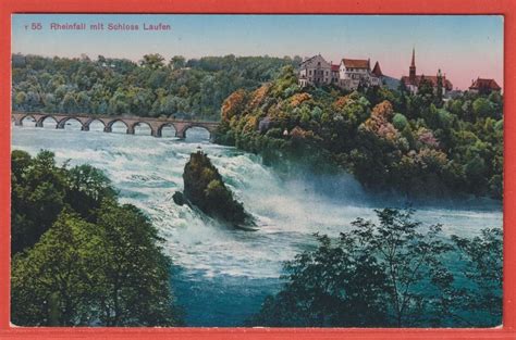 Um Rheinfall Mit Schloss Laufen Kaufen Auf Ricardo