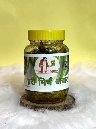 Spicy Fresh Green Chilli Pickle Packaging Type Box Packaging Size