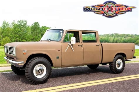 1972 International Harvester 1210 Travelette 4×4 Pickup International