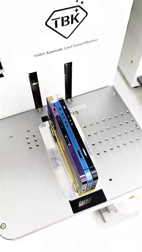 Tbk 958 Laser Machine Repair The Surface Of The Middle Frame Of The