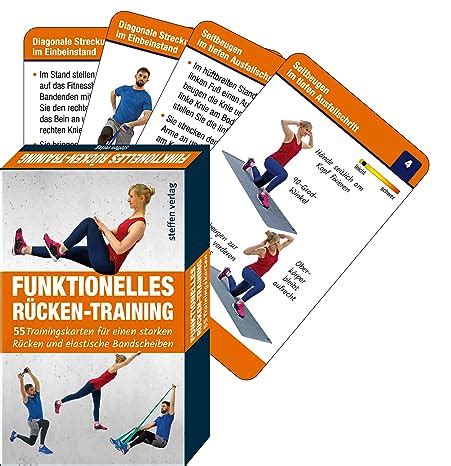 Funktionelles Rückentraining 55 Trainingskarten für einen starken