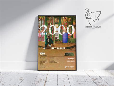 2000 Album Poster Joey Badass Album Poster Wall Art - Etsy